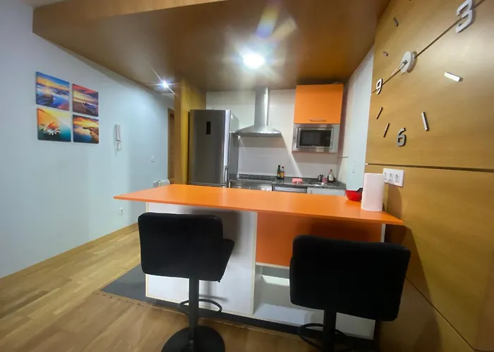 Fantastico Playa Lerez Rias Baixas Lägenhet Pontevedra